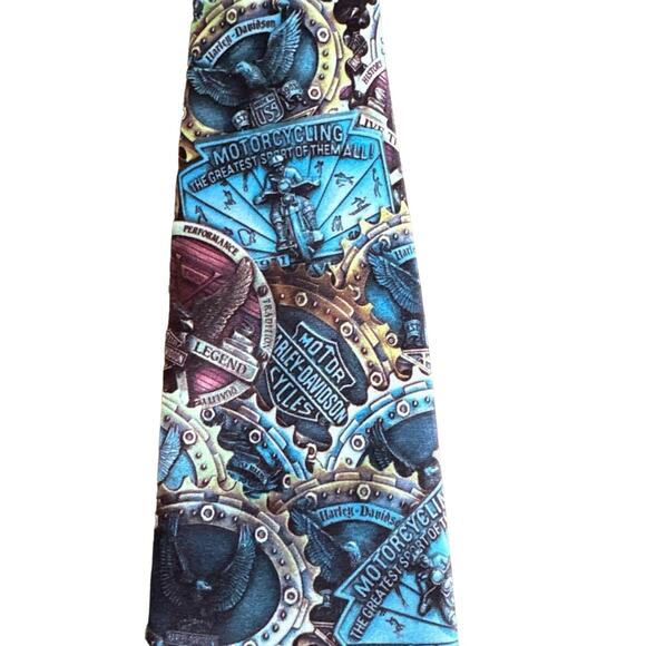 Harley-Davidson Tie by Ralph Marlin - Picture 4 of 4